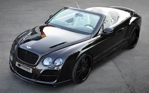 Captivating Convertible On A Scenic Mountain Road Wallpaper