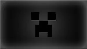 Captivating Creeper Face Creative Design Wallpaper