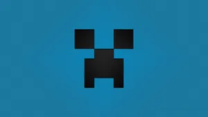Captivating Creeper Face From Minecraft Universe Wallpaper