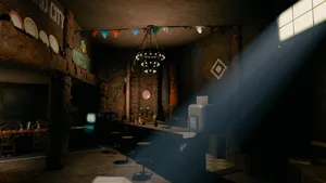 Captivating Diamond City Night Skyline Wallpaper