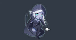 Captivating Drow Ranger In Action Wallpaper