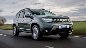 Captivating Elegance: Dacia Duster 4x4 Suv In Splendour Wallpaper