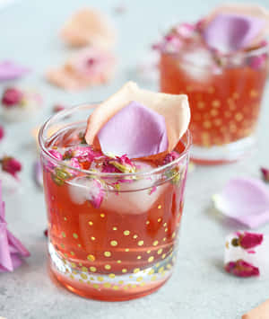 Captivating Elegance Of A Refreshing Beverage Wallpaper