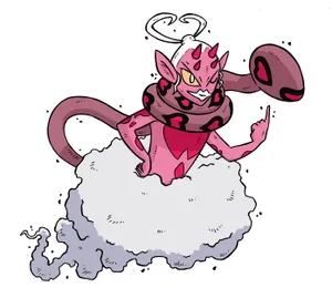 Captivating Enamorus In Fury Wallpaper