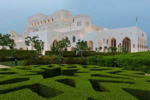 Captivating Evening At Oman's Royal Opera House Wallpaper