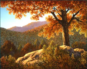 Captivating Fall Landscape Wallpaper