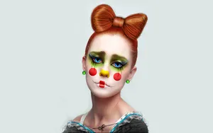 Captivating Fantasy Makeup Design Wallpaper