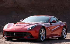 Captivating Ferrari F12 Berlinetta In Its Full Glory Wallpaper