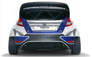 Captivating Ford Fiesta In Action Wallpaper