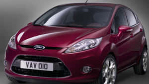 Captivating Ford Fiesta In Action Wallpaper