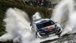 Captivating Ford Fiesta In Action Wallpaper