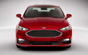 Captivating Ford Fusion In Motion Wallpaper