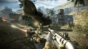 Captivating Fps Game Action Wallpaper