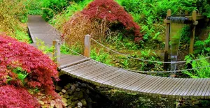 Captivating Garden Bliss Wallpaper