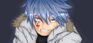 Captivating Gaze Of Jellal Fernandes Wallpaper