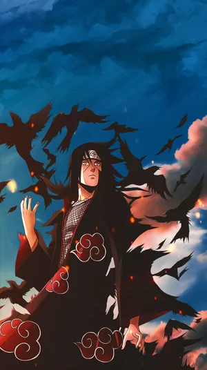Captivating Genjutsu Technique In Action Wallpaper