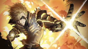 Captivating Genos Of One Punch Man Wallpaper Wallpaper