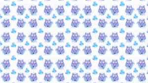 Captivating Geometric Wolf Pattern Wallpaper