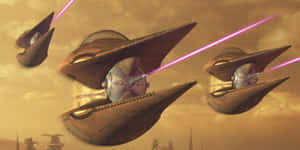 Captivating Geonosis Landscape Wallpaper