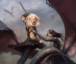 Captivating Gwent Board Play Scene From The Witcher Card Game Wallpaper