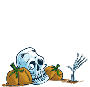 Captivating Halloween Night Scene Wallpaper