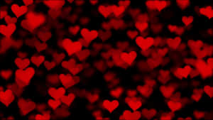 Captivating Heart Pattern Wallpaper Wallpaper