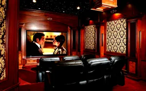 Captivating Home Cinema Experience Wallpaper