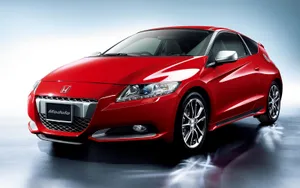 Captivating Honda Cr-z Hybrid Sports Car Wallpaper