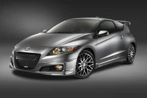 Captivating Honda Cr-z In Action Wallpaper