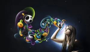 Captivating Illusions In Nature Wallpaper