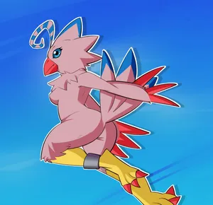 Captivating Image Of Biyomon From Digimon Series Wallpaper