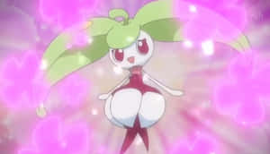 Captivating Image Of Vibrant Steenee Pokemon Wallpaper