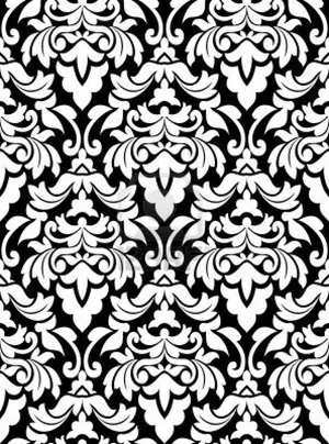 Captivating Intricacy In Black And White Pattern Wallpaper