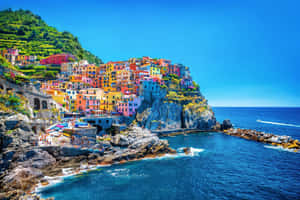 Captivating Italian Beach Escape Wallpaper