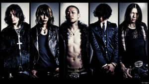 Captivating J-rock Band In Action Wallpaper