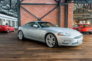 Captivating Jaguar Xkr In Its Element Wallpaper