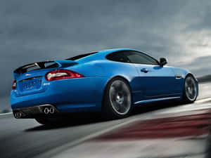 Captivating Jaguar Xkr In Motion Wallpaper