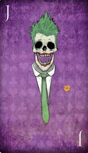 Captivating Joker Card Wallpaper