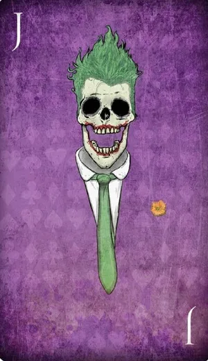 Captivating Joker Card Wallpaper
