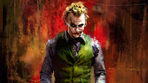 Captivating Joker Painting Wallpaper