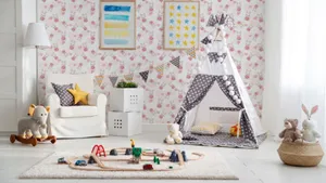 Captivating Kawaii Room Aesthetic With Pastel Colors And Plush Toys Wallpaper