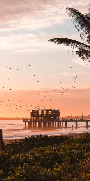 Captivating Landscape At Sunset Wallpaper