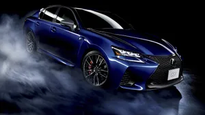 Captivating Lexus Gs Showcased In A Vibrant Environment Wallpaper