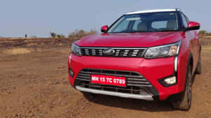 Captivating Mahindra Xuv300 On The Move Wallpaper