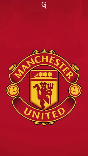 Captivating Manchester United Devil Symbol Mobile Wallpaper Wallpaper
