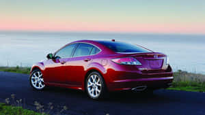 Captivating Mazda 6 In Action Wallpaper