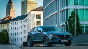 Captivating Mazda Cx-3 In Full Glory Wallpaper