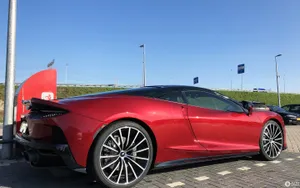 Captivating Mclaren Gt 2021 Model Showcased On The Road Wallpaper