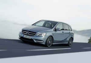 Captivating Mercedes Benz B-class Luxury Experience Wallpaper