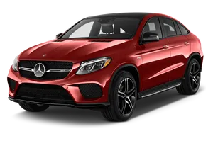 Captivating Mercedes Benz Gle-class In Action Wallpaper